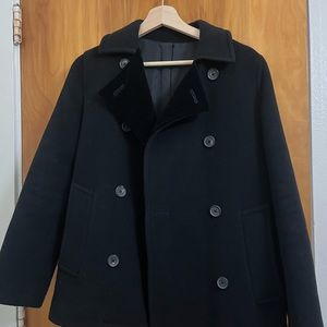 Vintage Margaret Howell Double Breasted Wool cashmere coat Size II